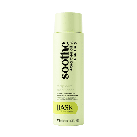 HASK Soothe + Tea Tree Oil Scalp Care Conditioner, 16 fl oz