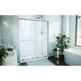 thumbnail image 2 of Dreamline Sdha60w760vxx Harmony 76" High X 60" Wide Bypass Semi Frameless Shower Door -, 2 of 5