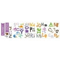 thumbnail image 2 of Alphabet Wall Stickers Peel & Stick Nursery Decor - DIY Vinyl Decals for Room, 21x29cm, 5PCS Set, Easy Apply & Reposition, No Residue, Smooth Surface, 2 of 5