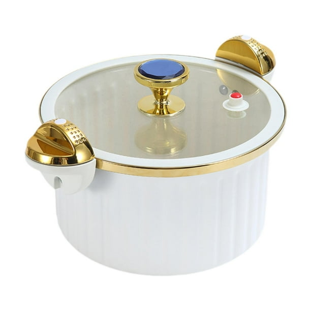 Olla de cocción lenta de 7 l con tapa y asa, vaporera para cocinar arroz blanco