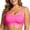 2-Hot Pink, variant on Bigetiay Bikini Tops For Women Light-Support Triangle Bathing Suit Top Minimalist Push Up Swim Tops No Bottom, Size XL