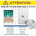thumbnail image 2 of Kids Case For Apple Ipad Mini 5/4/3/2/1 7.9 Inch Only, Kids Proof Lightweight Eva Foam Stand Cover For Ipad Mini, Mini 5 (2019), Mini 4, Ipad Mini 3rd, 2 of 5
