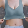 thumbnail image 5 of Sports Bras for Women Large Bust Open Back Smoothing Comfort Daily Bralette Wireless Bras, 5 of 6