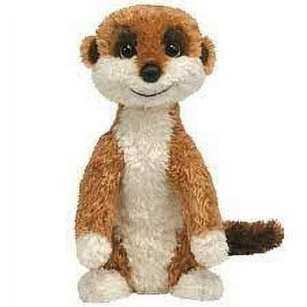 TY Beanie Baby  FLOWER the Meerkat (7 inch MINT)