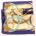 thumbnail image 4 of Lovoski Seda Mujer Floral Cuadrado Bufanda Bolso Decoración Hugo Pañuelo cuadrado para mujer, 4 of 7