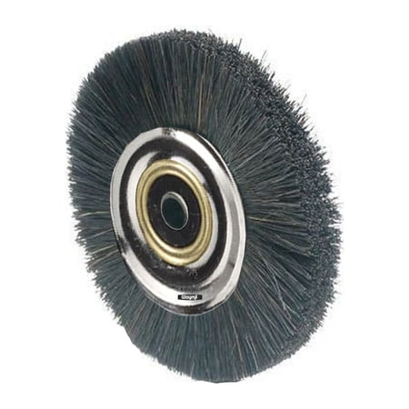 1-5/8" Nylon Bristle Brush Metal Hub w/ Nylon Center Jewelry Cleaning Polishing