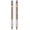 Gold 2PCS, variant on Geometric Crinkle Pen, Geometric Decompression Pen — Press to transform, Geometric SwitchPen