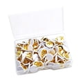 thumbnail image 4 of Rongfmy Home Office Organization Working Photo Thumbtacks White, 4 of 6