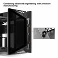 thumbnail image 5 of silverstone technology ld03b-af airflow version mini-itx case four side tempered glass panels pre-installed 2 x 120mm fans usb type-c x 1 sst-ld03b-af, 5 of 5
