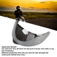 thumbnail image 3 of Motorcycle Helmet Lens, Replacement Sun  Scratch  Visor For Cl16 Cl17 With   And Reduced, 3 of 8