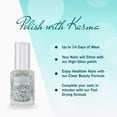 thumbnail image 4 of Esmalte de uñas Karma Organic Natural No Tóxico con purpurina vegana, 4 of 7