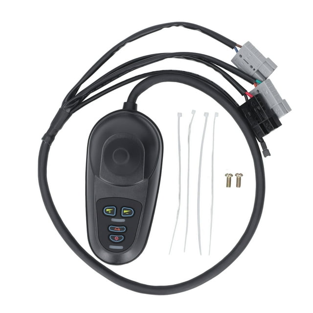 Controlador de Joystick para silla de ruedas, energía eléctrica, accesorios inteligentes cepillados, 50A, DC24V