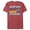 Red Heather, variant on Men's Nintendo Metroid Dread Samus Stance Graphic Tee Black 3X Large