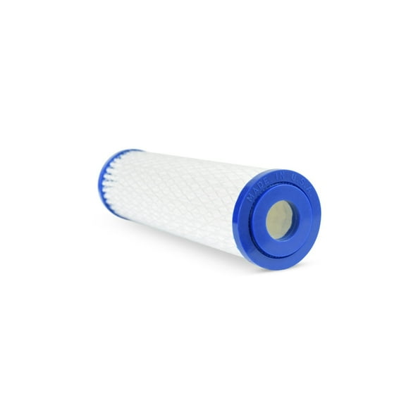 WECO P2MPLWCT2510 Pleated Polyester 0.2 Micron 2Â½" X 10" Sediment Filter Cartridge for Particulate Filtration - Made in U.S.A.