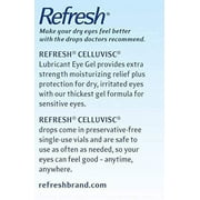 Refresh Celluvisc Lubricant Eye Gel 4-Pack