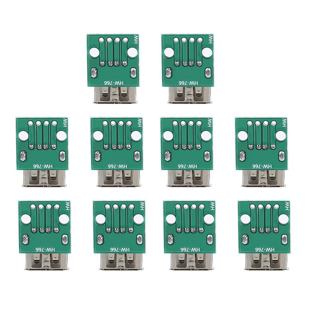 2/10PCS Type A USB DIP Female To 2.54MM Adapter Converter PCB Board For Arduino