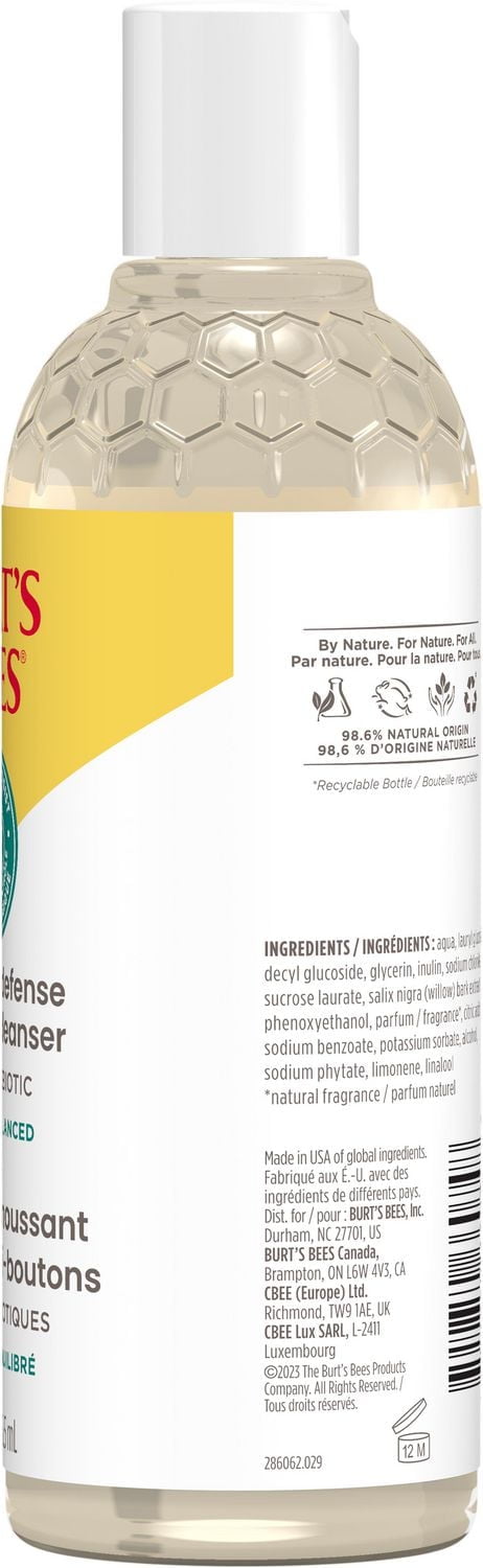Burt’s Bees Clear and Balanced Breakout Defense, Foaming Cleanser