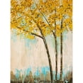 thumbnail image 2 of Joy, Julie 15x18 Black Modern Framed Museum Art Print Titled - Leaves of Gold II, 2 of 4