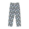 thumbnail image 4 of Xecao Cute Rabbit Men's Straight Lounge Pajama Pants: The Ultimate in Comfortable Sleepwear, 4 of 9