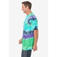 thumbnail image 3 of KingSize Men's Big & Tall Lightweight Tie-Dye Crewneck Tee, 3 of 4