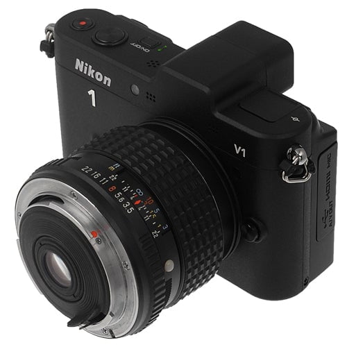 Fotodiox Macro Reverse Ring - Filetage de Filtre de 52 Mm pour Appareil Photo Hybride Série 1 de Nikon
