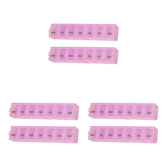 Pastillero portátil Yuarrent 2 piezas organizador mochila