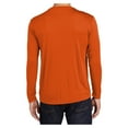 thumbnail image 2 of Mens Long Sleeve PosiCharge Competitor Polyester Tee Shirt Deep Orange L, 2 of 8