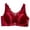 Wine, variant on Darzheoy Wire-Free Bra for Women Bra Soild Wire Free Underwear One-Piece Bra Everyday Underwear Sport Bras 38/85BC