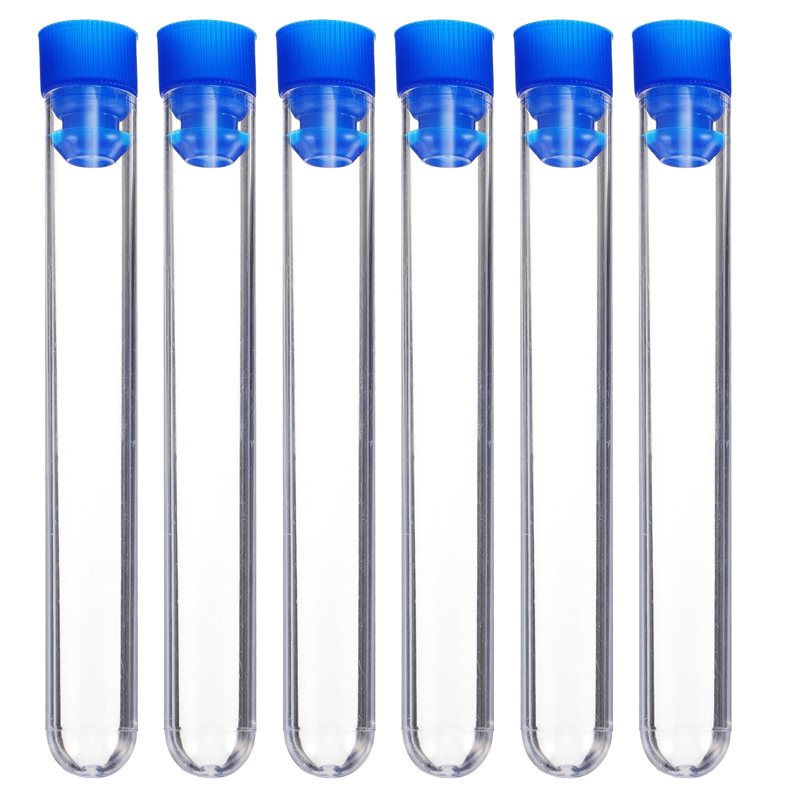 Hemoton 40Pcs Test Tubes Disposable Test Tubes Plastic Tubes with
