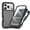 Black, variant on Dteck for iPhone 18 Pro / 17 Pro Case with Built-in Screen Protector, Rugged Shockproof Matte Translucent Full Body Protective Cover,Clear