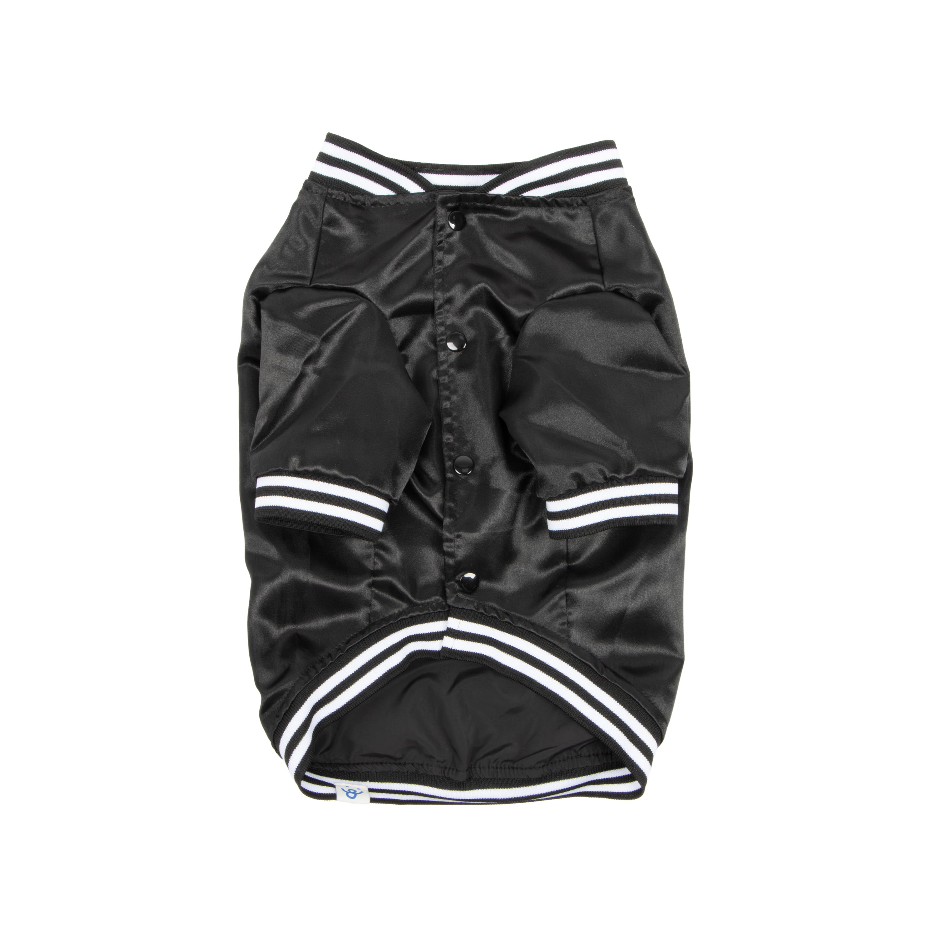 Oodles Rebel Fall Dog Jacket, Black, XL