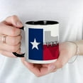 thumbnail image 5 of CafePress - Texas Flag Extra Mug - 11 oz Ceramic Mug - Novelty Coffee Tea Cup, 5 of 6
