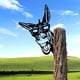 thumbnail image 1 of Metal Donkey Garden Ornaments for Fences Outdoor Decorations Home Donkey Animals Garden Decor, Outdoor Home Donkey Animal Garden Decoration Sculptures, 1 of 5