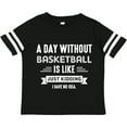 thumbnail image 3 of Inktastic Day Without Basketball Boys or Girls Toddler T-Shirt, 3 of 5