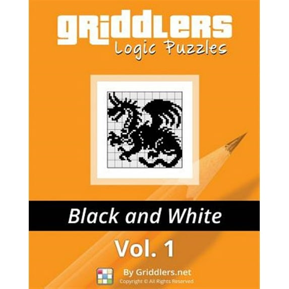 Pre-Owned Griddlers Logic Puzzles: Black and White Paperback