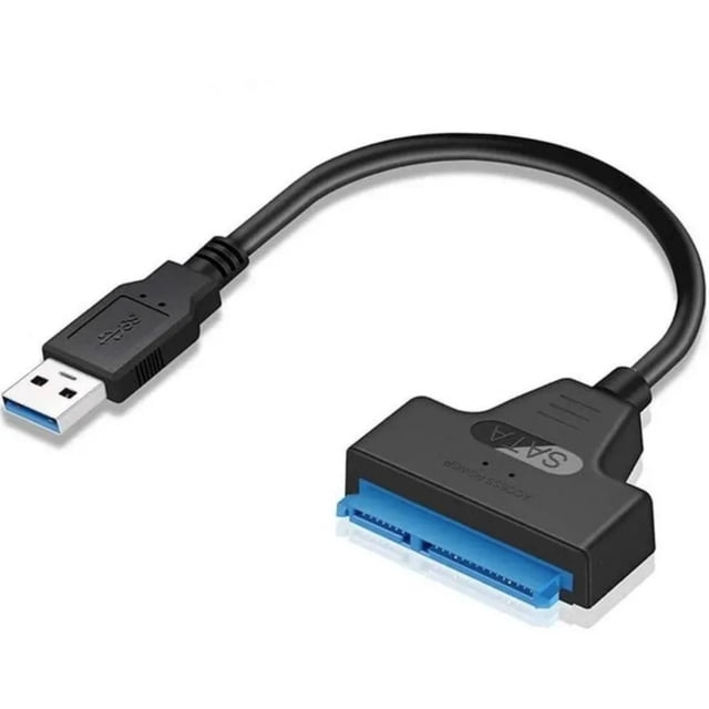 Cable adaptador SATA a USB 3.0 para ordenadores portátiles con disco duro de 2,5 pulgadas