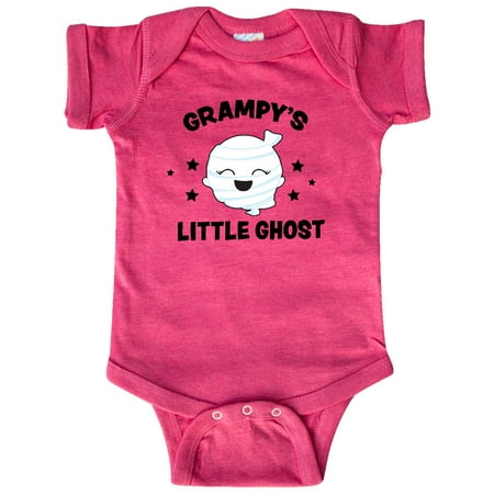 

Inktastic Cute Grampy s Little Ghost with Stars Gift Baby Girl Bodysuit