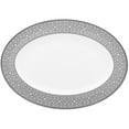 thumbnail image 2 of Noritake  Infinity Oval Platter, 16" Graphite, 2 of 5