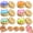 6pack, variant on Stress Relief Squeeze Squishy Dumpling, Soft Fidget Sensory Squishies Anxiety Relief Balls Party Favors Gift