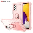 thumbnail image 1 of SaniMore for Samsung Galaxy A72 5G Case with Hidden Bracket Rugged Heavy Duty Protective [Hard PC Back + Silicone Bumper] Shokcproof Anti-drop Tri-layer Hybird Shell for Galaxy A72 5G, Rose Gold, 1 of 7