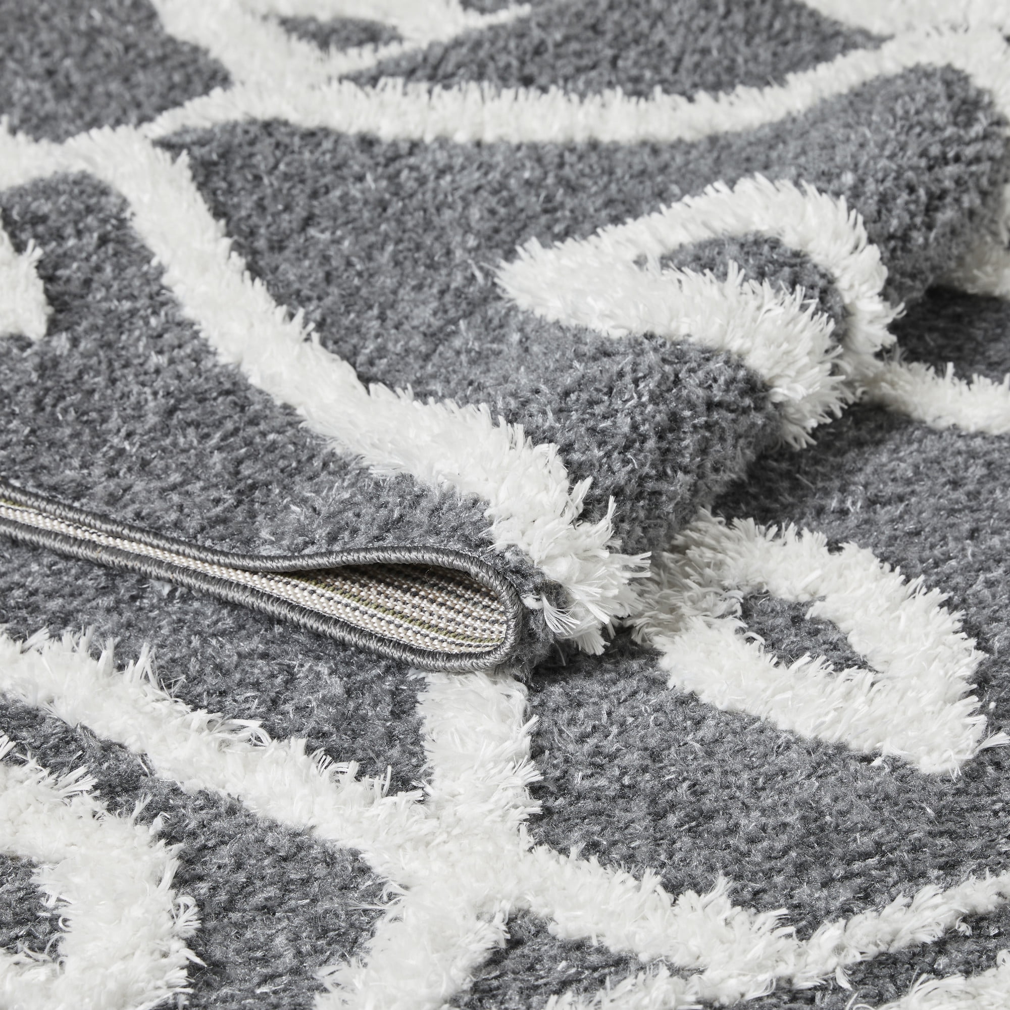 Loomaknoti Vemoa Avonako 3' x 5' Blue Geometric Indoor Polypropylene Accent Rug