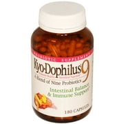 Kyolic / Wakunaga Kyo Dophilus 9 Probiotics Capsules, 180 CT