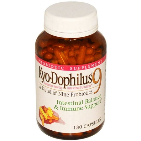 Kyolic / Wakunaga Kyo Dophilus 9 Capsules probiotiques, 180 CT