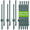 7FT 10 Pack, variant on Metal Fence Post 5FT 10 Pack Heavy Duty Garden Fence Posts for Wire Fencing