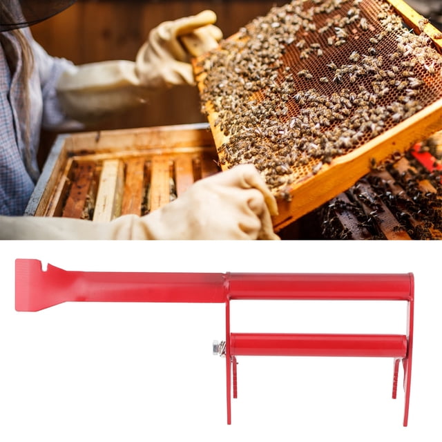 Leylor Colmena de Acero Inoxidable Soporte de Marco de Colmena Elevador de Captura Herramienta de Agarre Caja de nidos Jig Herramientas de Apicultura