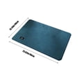 thumbnail image 3 of yilyih Bath Mat Rubber Backing Non-Slip Shower Mat Quick Dry Super Absorbent Bath Stone Mat Thin Bathroom Floor Mat Fit under Door,in Front of Bathtub Shower Room,Machine Washable, 3 of 9