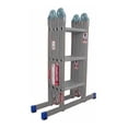 thumbnail image 2 of Escalera Multiposiciones 12 Peldaños Acero Aluminio 3.54 Mts Peldaños 706633, 2 of 4