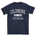 thumbnail image 1 of Columbine Colorado Classic Established Men's Cotton T-Shirt, 1 of 1