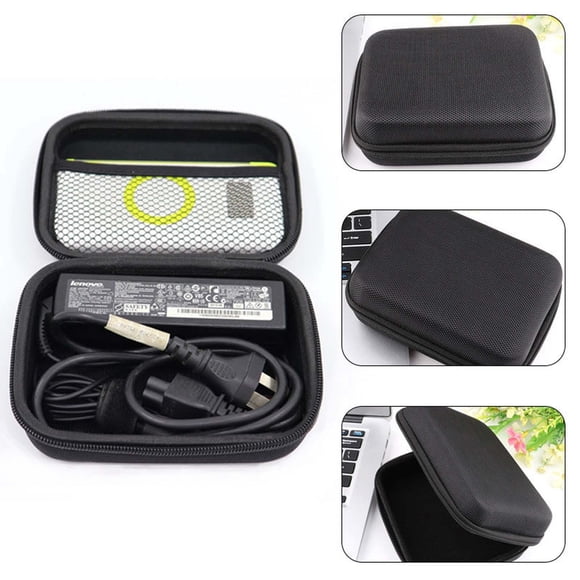 Bowayaoa Organisateur d'Appareils Numériques Multifonction, Étui de Gadgets de Voyage pour Téléphones Intelligents, Tablettes, Câbles, Chargeurs, Sac de Rangement en EVA Antichute pour le Bureau Ou les Voyages