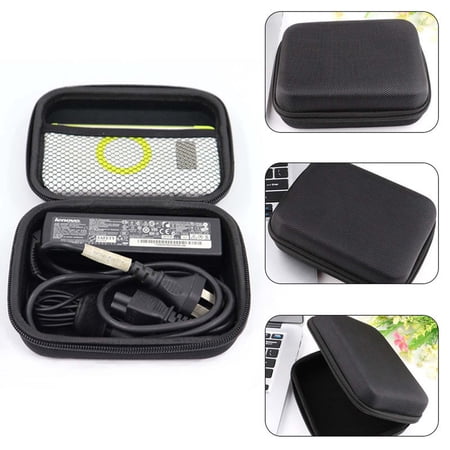 Meitianfacai Multi-Functional Digital Device Organizer with EVA Material Waterproof and Shockproof Case for Earphones Power Banks and Hard Drives